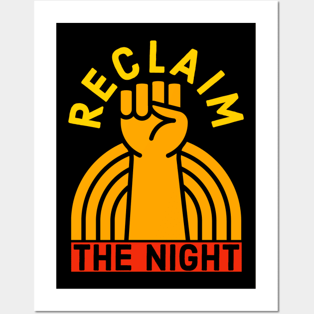 Reclaim The Night Wall Art by Suzhi Q